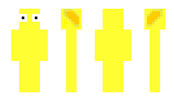 Minecraft скин по нику Yellow_