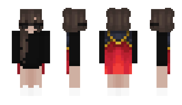 Minecraft скин по нику aamnie