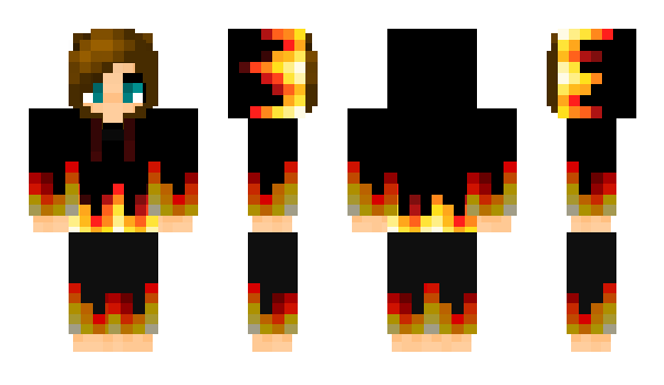 Minecraft skin FeuerPhoenix