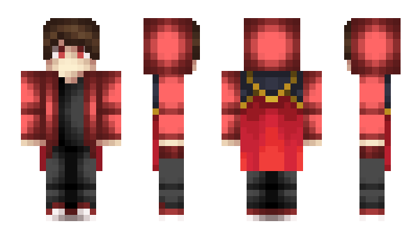 Minecraft skin Verdronken