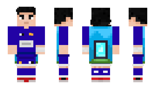 Minecraft skin 0crxm