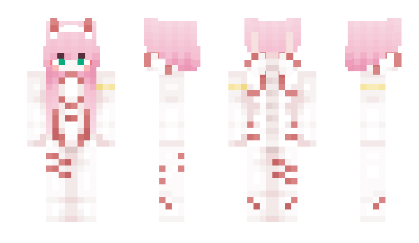 Minecraft skin Mondpfote