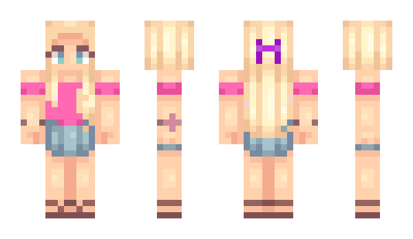 Minecraft skin scgirl