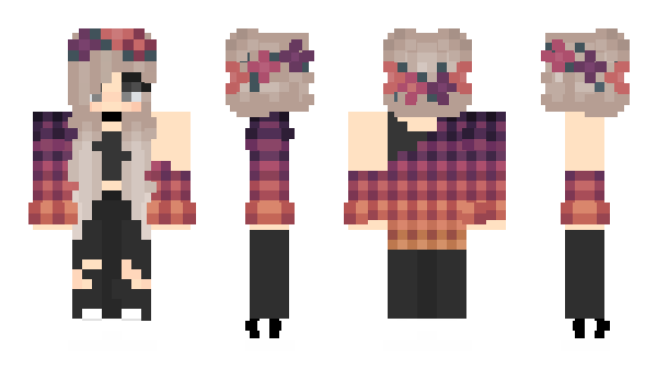 Minecraft skin ItzTinyRose