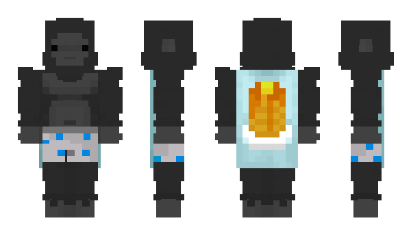 Minecraft скин по нику AfricanLuminant