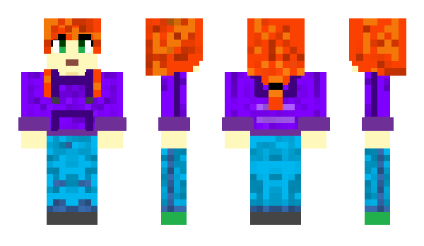 Minecraft skin BlazieTiger