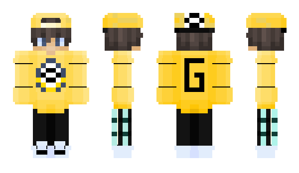 Minecraft skin Orewa_GTG