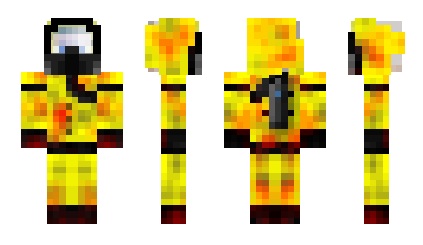 Minecraft skin RedTechno