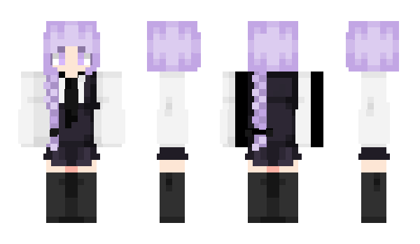 Minecraft skin MoonHa