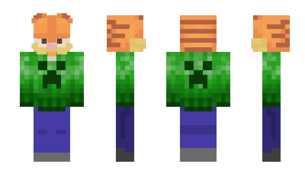 Minecraft skin PugtatoMaster