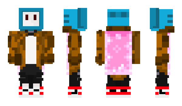 Minecraft skin Klovnwn