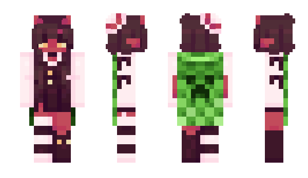 Minecraft skin Vasperiia