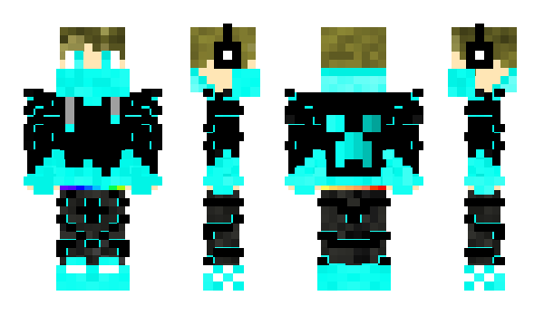Minecraft skin SharpiFox