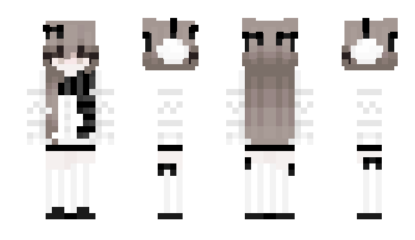 Minecraft скин по нику whitxangel