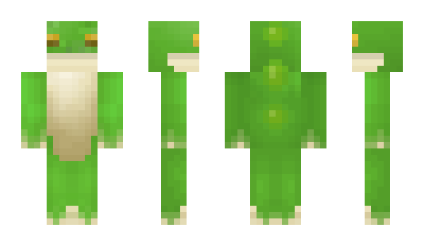 Minecraft skin frog9394