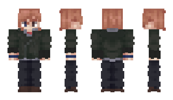Minecraft skin PIK0W0U