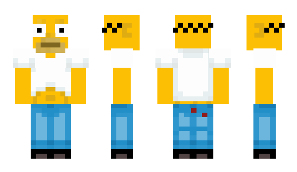 Minecraft skin NuttedBread