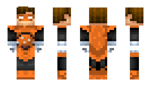 Minecraft skin Orangepilz