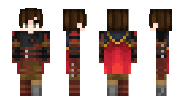 Minecraft скин по нику WhereNoOneGoes