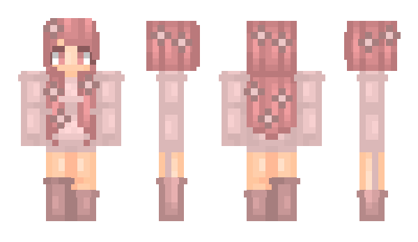 Minecraft skin Blossomed