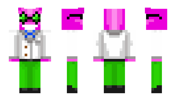 Minecraft skin Modre