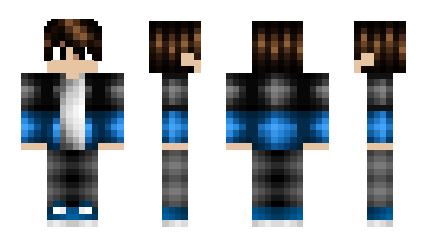 Minecraft skin MidnightBlue