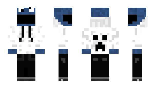 Minecraft skin Bluehulk