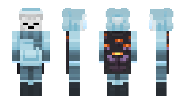 Minecraft skin uhhslushy