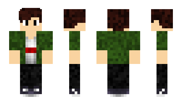 Minecraft skin mlodykordian