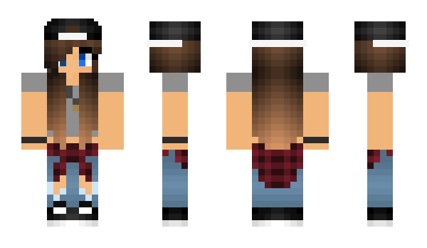 Minecraft skin Tijanaxcute