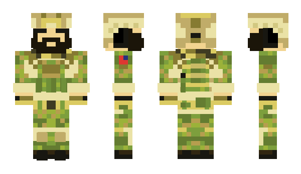 Minecraft skin UkrainianArmy