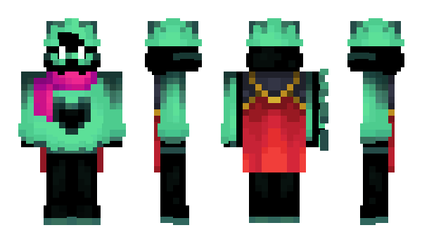Minecraft skin Ralsei1