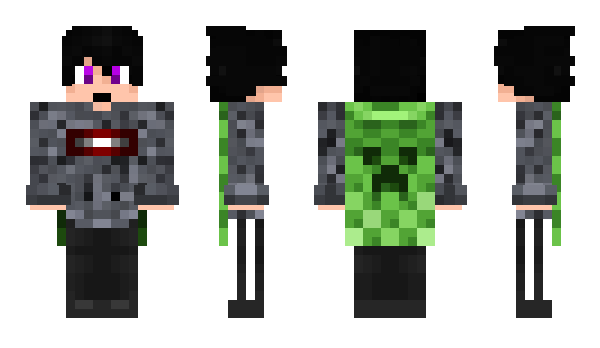 Minecraft skin desceu