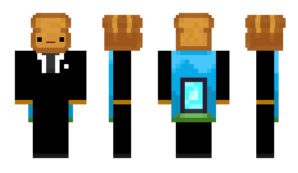 Minecraft скин по нику BREAD_MACE