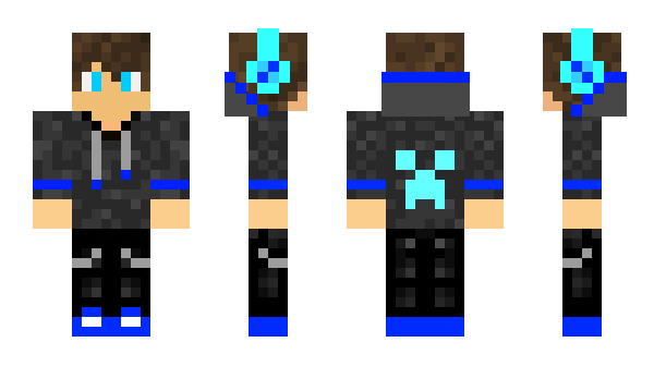 Minecraft skin InfinityDARK