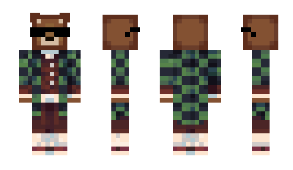 Minecraft skin tanjiro74