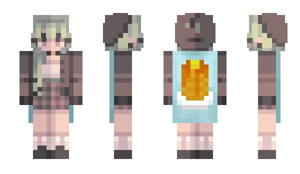 Minecraft skin Goldilox0627