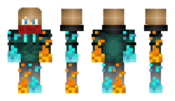 Minecraft skin lheron19