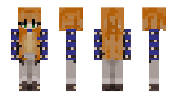 Minecraft skin beaniegirl