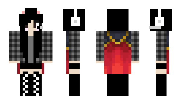 Minecraft скин по нику CyraNightStorm