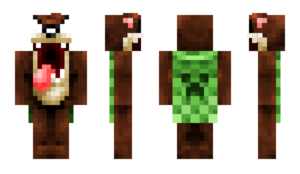 Minecraft skin podiscre