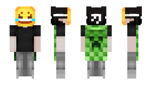 Minecraft skin Handleless