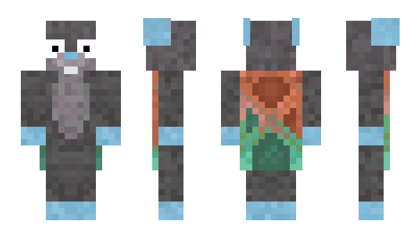 Minecraft skin Szczurym