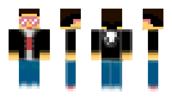 Minecraft skin DarkWaWeeGee