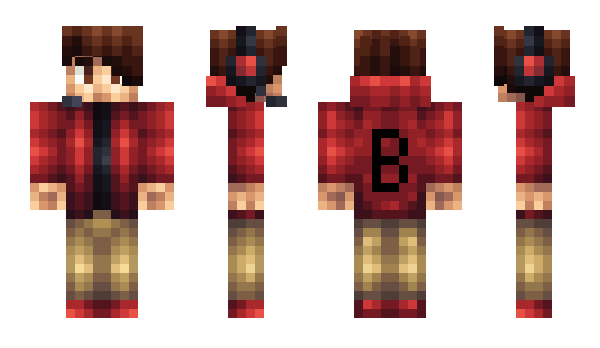 Minecraft skin Begman