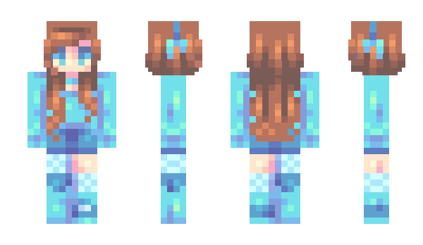 Minecraft skin creeperxddx
