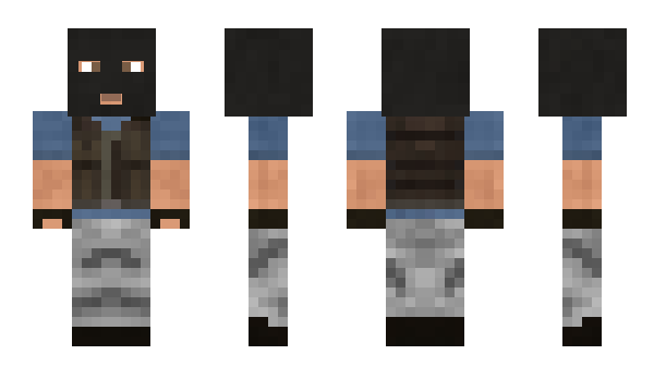 Minecraft skin Thug4Life