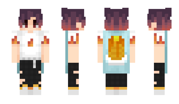 Minecraft skin HaruFlare