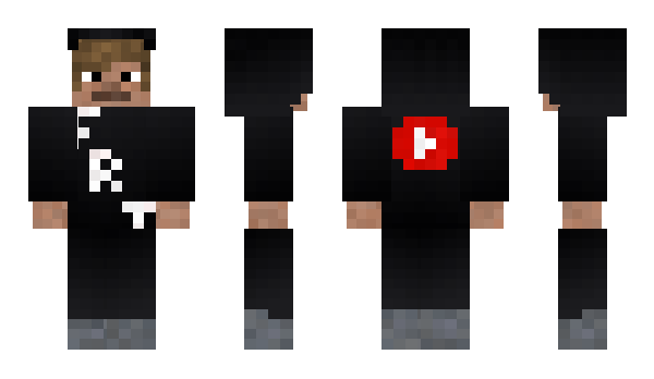 Minecraft skin YT_FreeRun_Town