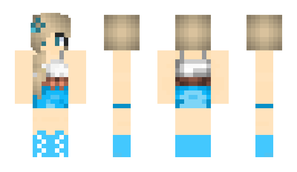 Minecraft skin Qiv